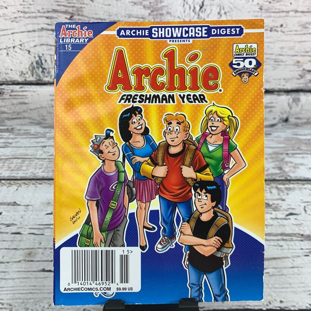 Archie Comics Showcase Digest #15 Freshman Year 50th Anniversary Collector Ed‎